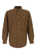 Brown Regular Logo Shirt 1