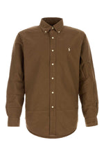 Brown Regular Logo Shirt 1
