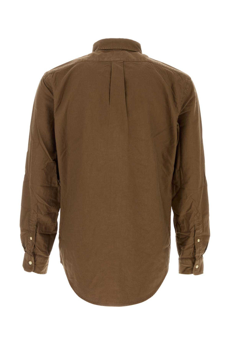 Brown Regular Logo Shirt 2