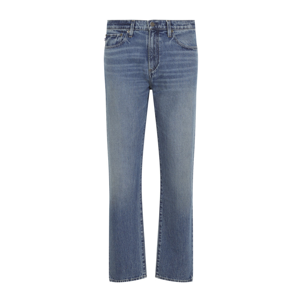 Indigo Mid Rise Jeans 1