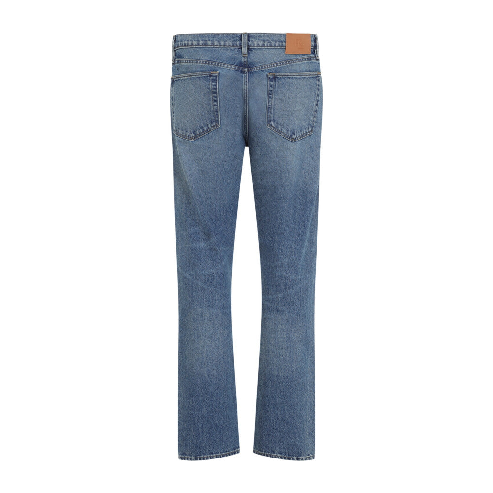 Indigo Mid Rise Jeans 2