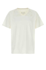 Off White Solid T-Shirt 1
