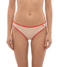 Beige Logo Bikini Bottom Swimwear 1