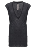 Black Sleeveless T-Shirt 1