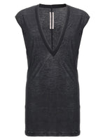 Black Sleeveless T-Shirt 1