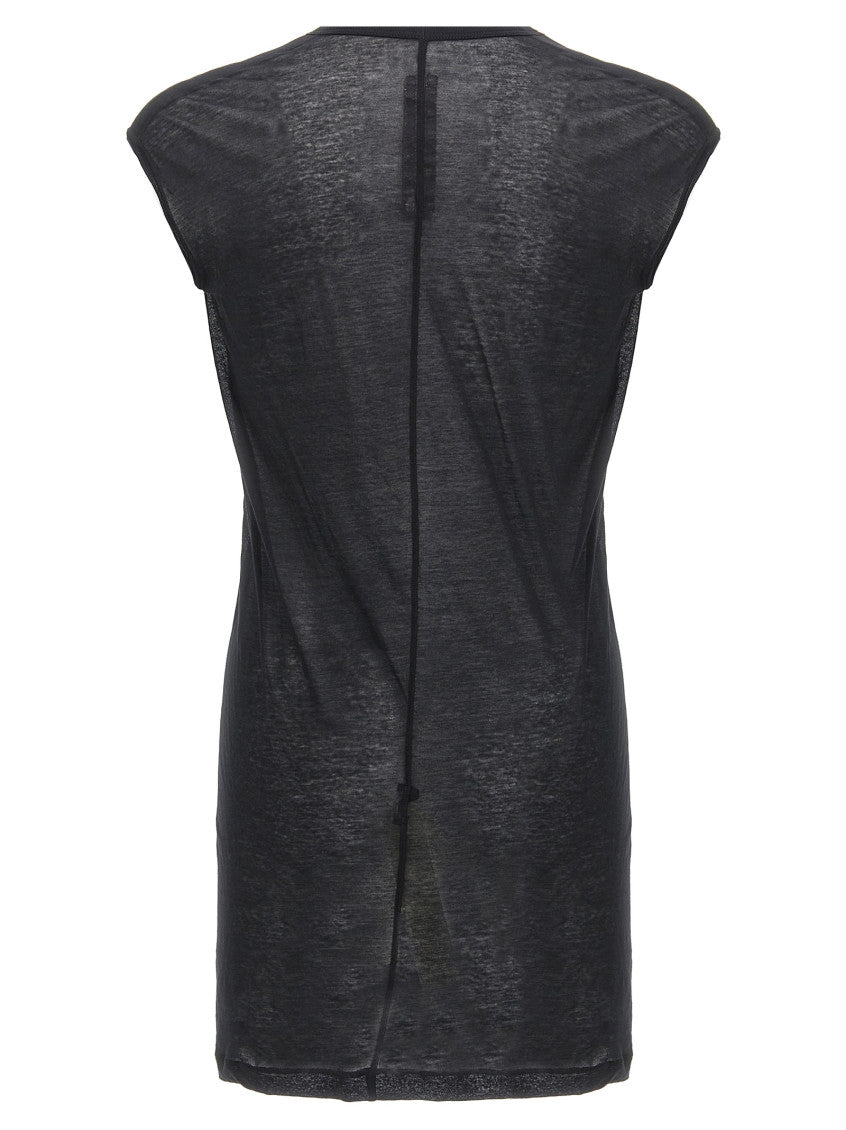 Black Sleeveless T-Shirt 2
