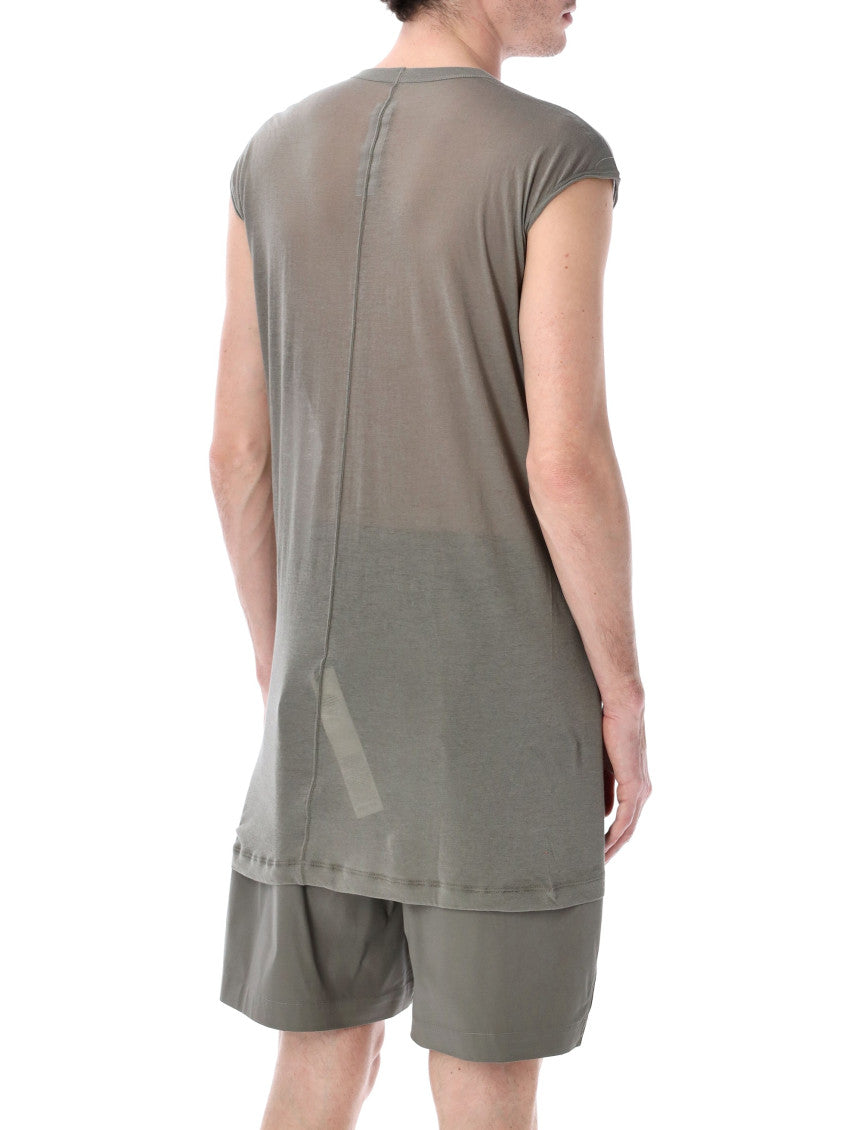 Olive V Neck T-Shirt 2