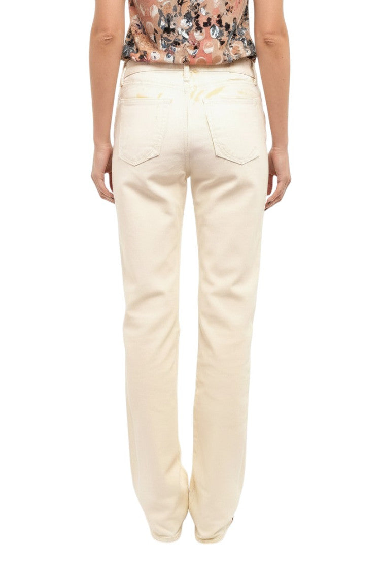 Off White Slim High Rise Jeans 2