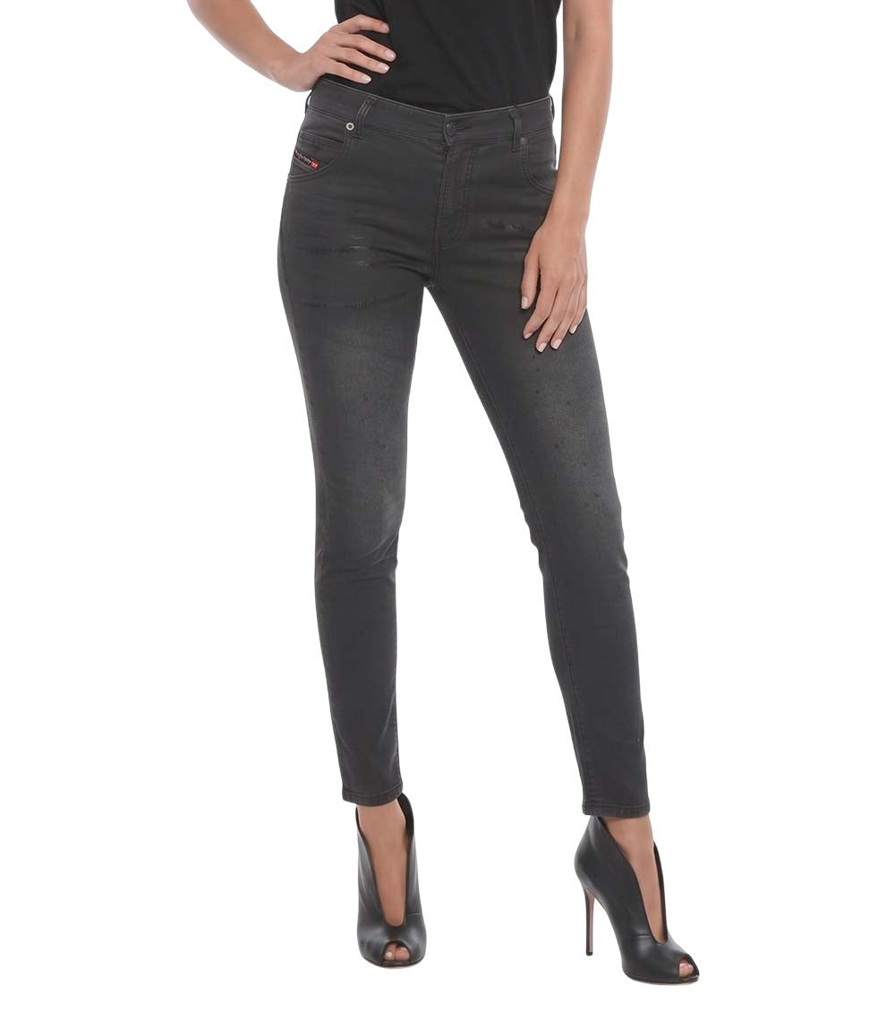Black Skinny High Rise Jeans 1