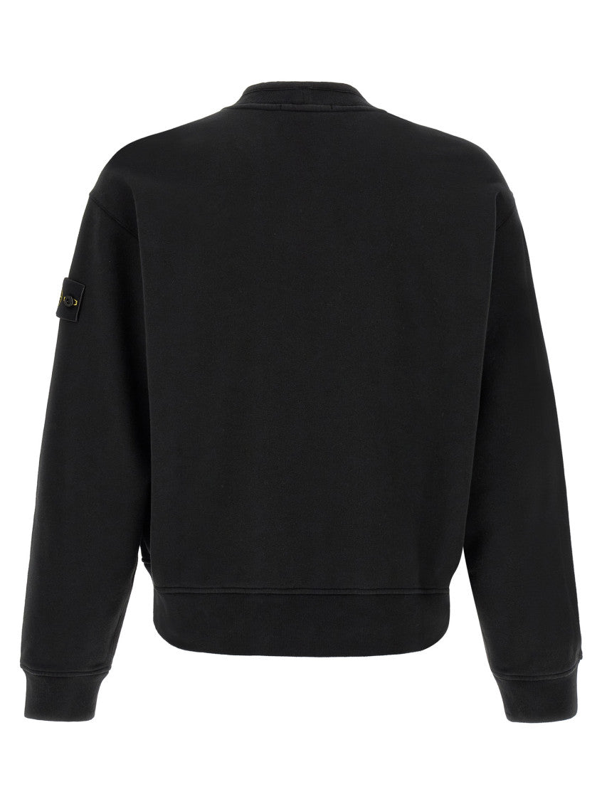 Black Crew Neck Sweatshirt 2