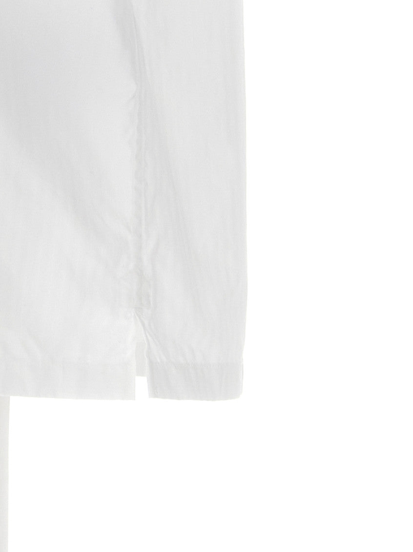 White Relaxed Stripes Shirt 4