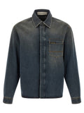 Blue Relaxed Solid Shirt 1