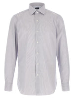 Blue Regular Stripes Shirt 1
