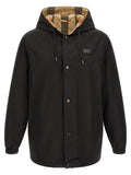 Black Reversible Hood Jacket 1
