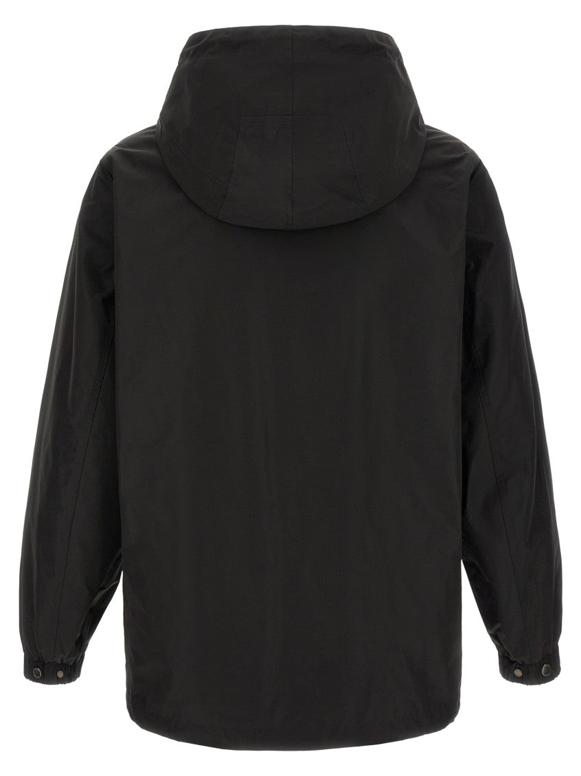 Black Reversible Hood Jacket 3
