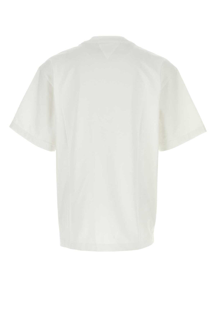 White Crew Neck T-Shirt 2