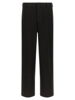 Black Flat Front Pants 1