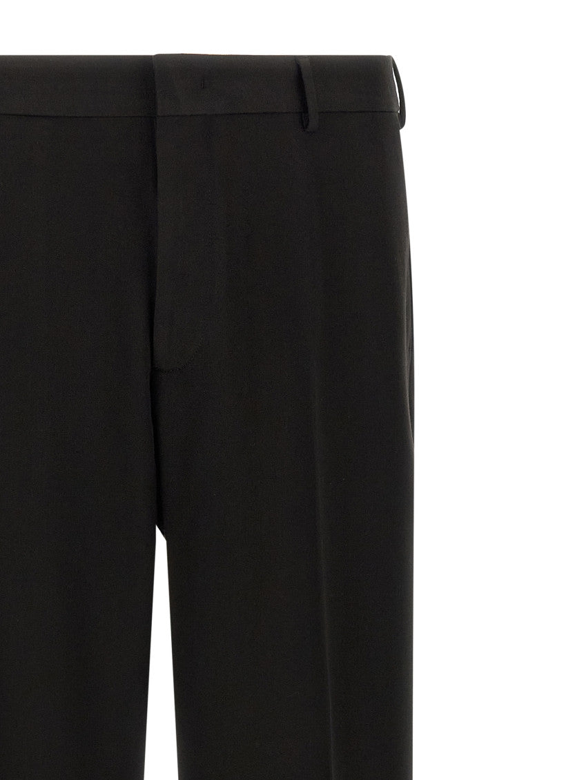 Black Flat Front Pants 3
