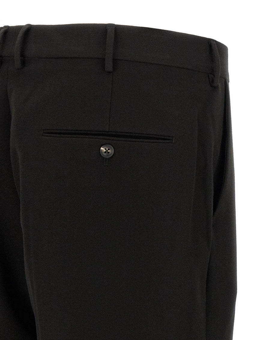 Black Flat Front Pants 4