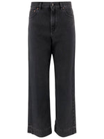 Dark Grey Relaxed High Rise Jeans 1