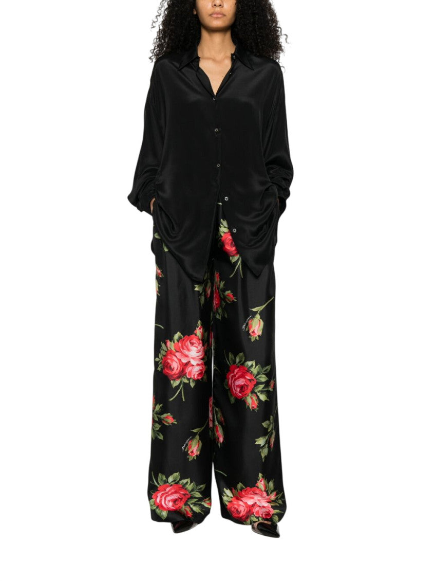Black Floral Pant 3