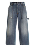 Blue Loose High Rise Jeans 1