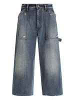Blue Loose High Rise Jeans 1