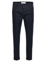Navy Blue Slim Trousers 1