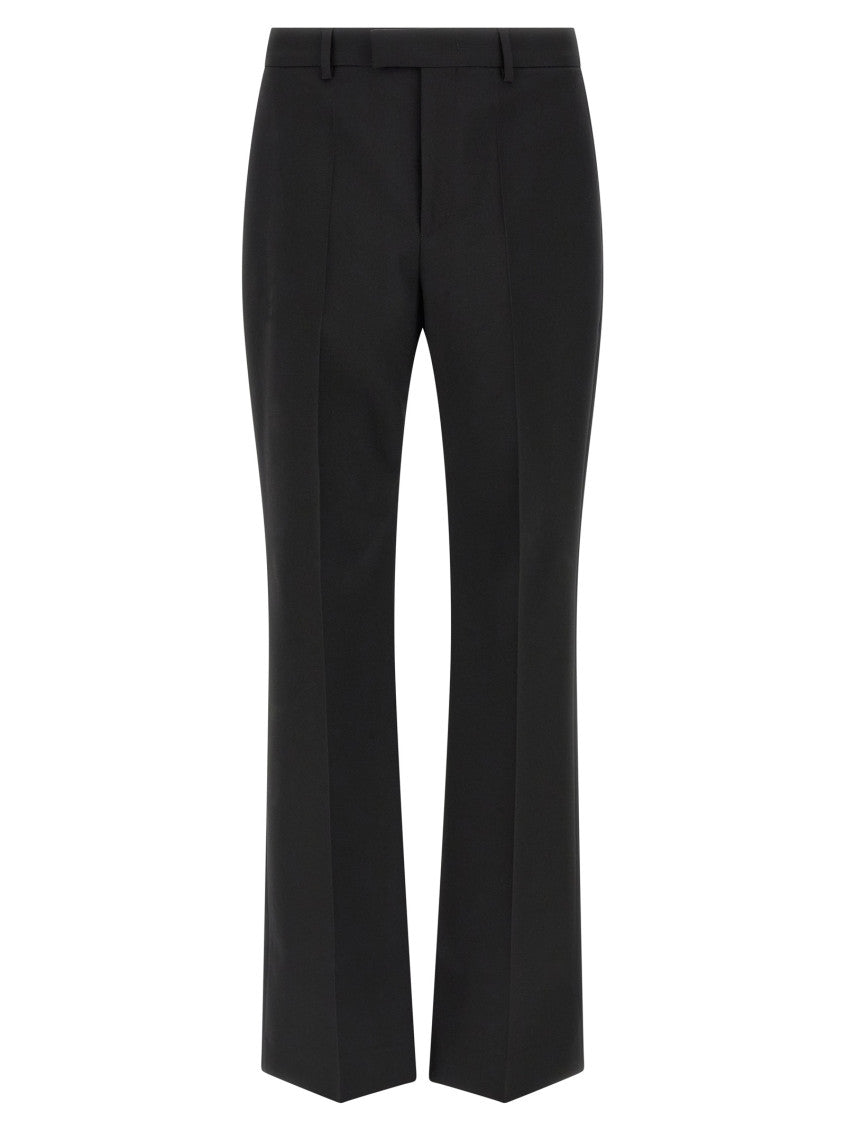Black Flat Front Pants 1
