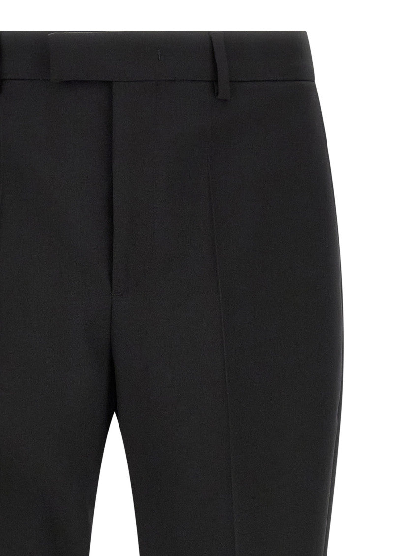 Black Flat Front Pants 3