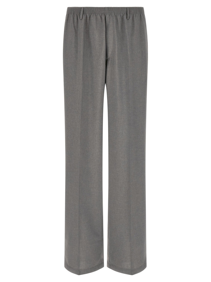 Light Grey Elasticated Trousers 1