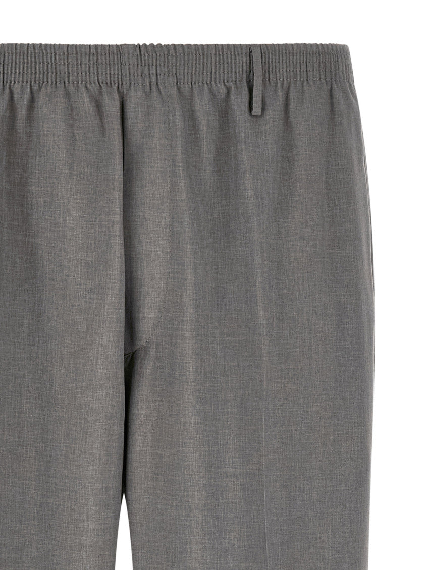 Light Grey Elasticated Trousers 3