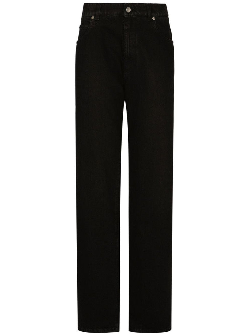 Black Boyfriend High Rise Jeans 1