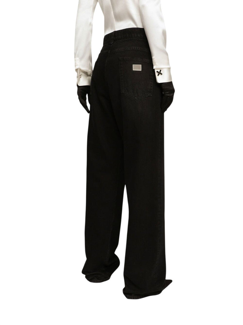 Black Boyfriend High Rise Jeans 3