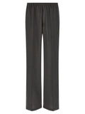 Dark Grey Straight Pants 1