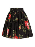 Multicolor Floral Midi Skirt 1