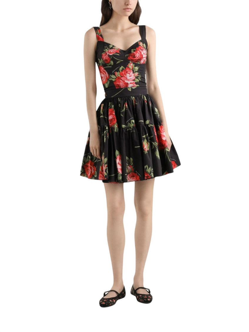 Multicolor Floral Midi Skirt 2