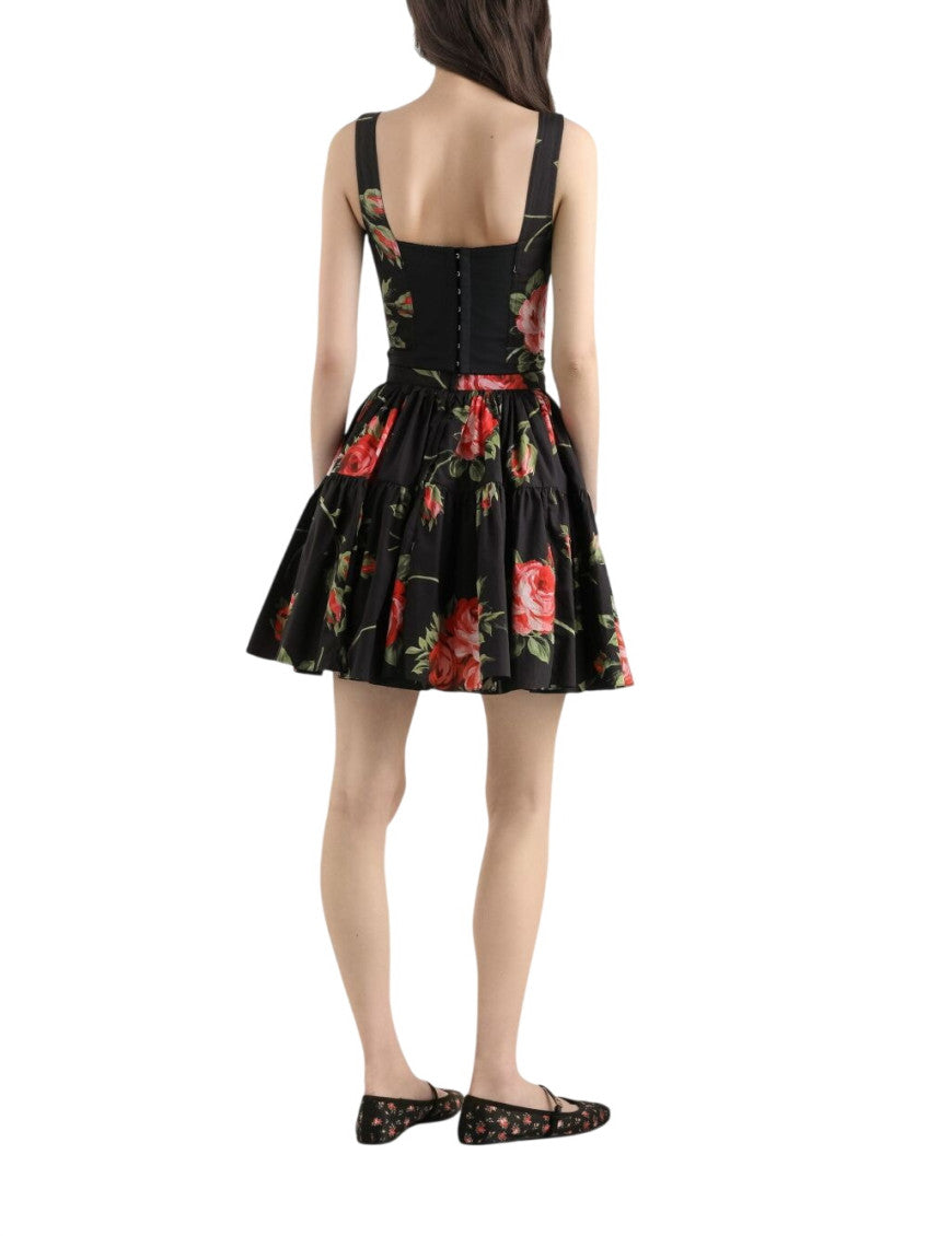 Multicolor Floral Midi Skirt 3