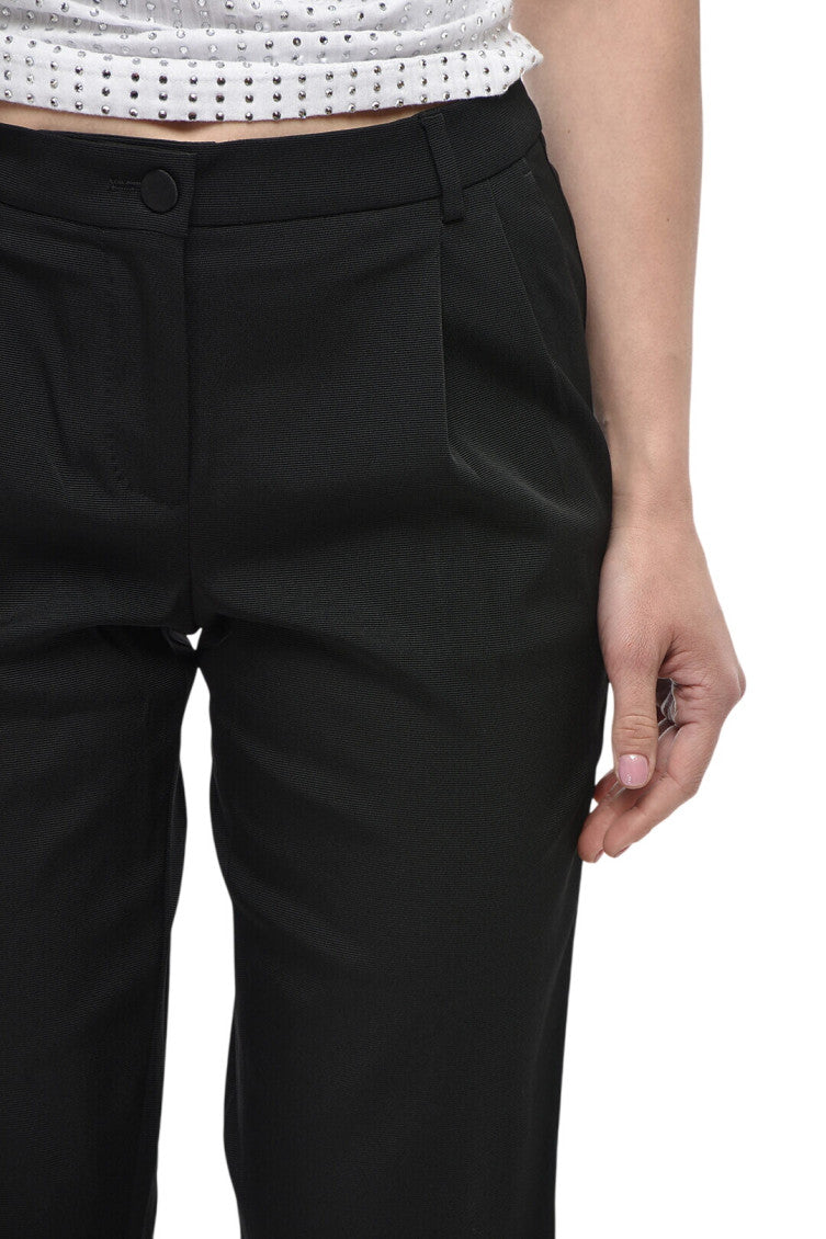 Black Solid Shorts 3