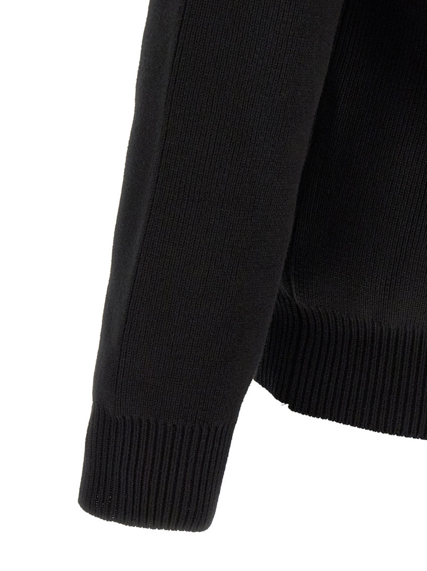 Black Crew Neck Sweater 4
