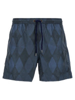 Blue Regular Swim Shorts 1