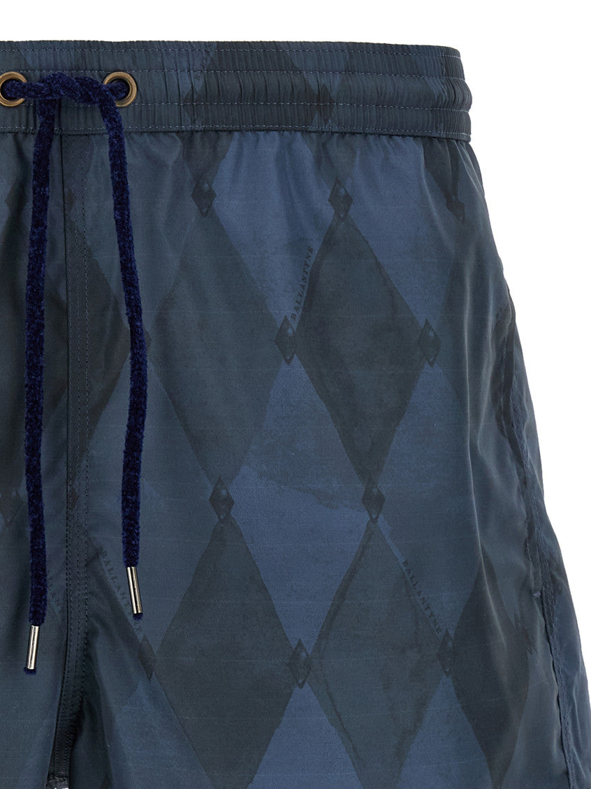Blue Regular Swim Shorts 3