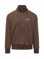 Brown Logo Track Jacket 1