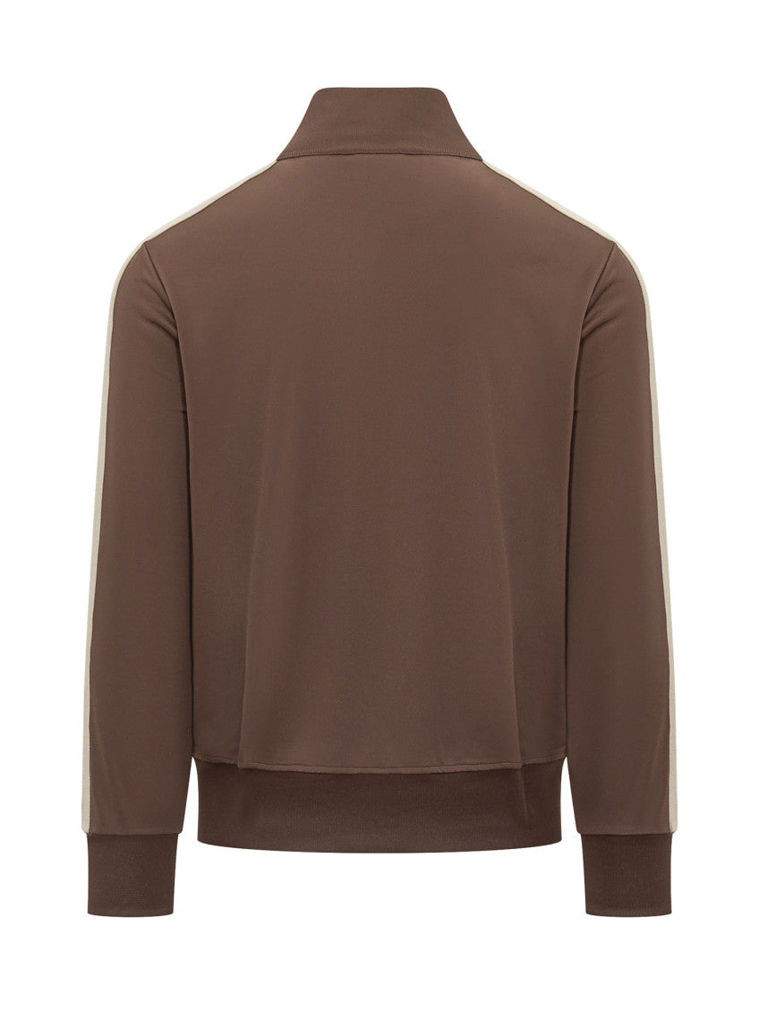 Brown Logo Track Jacket 2