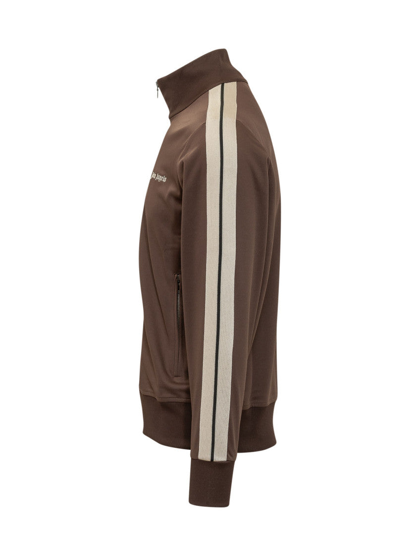 Brown Logo Track Jacket 3