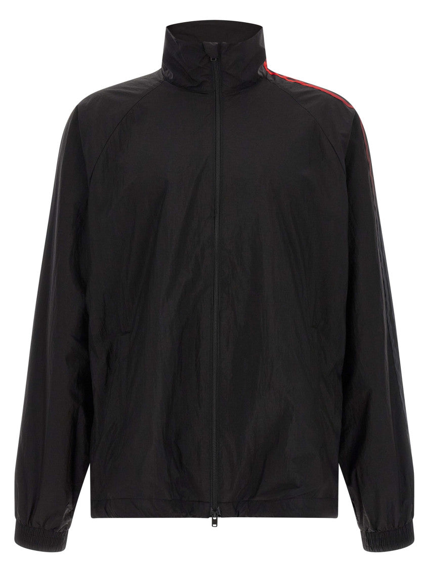 Black Loose Zip UP Sweatshirt 1