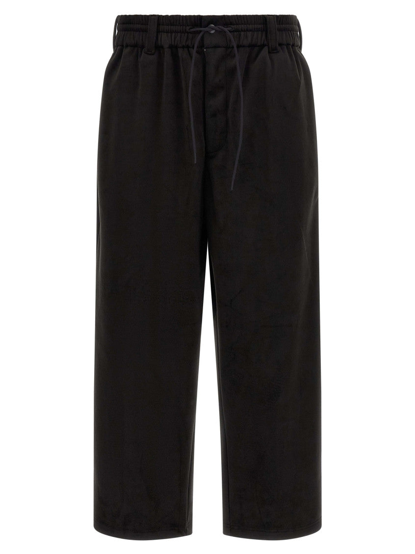 Black Relaxed Drawstring Joggers 1