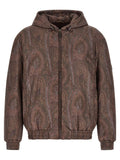 Brown Paisley Hood Jacket 1