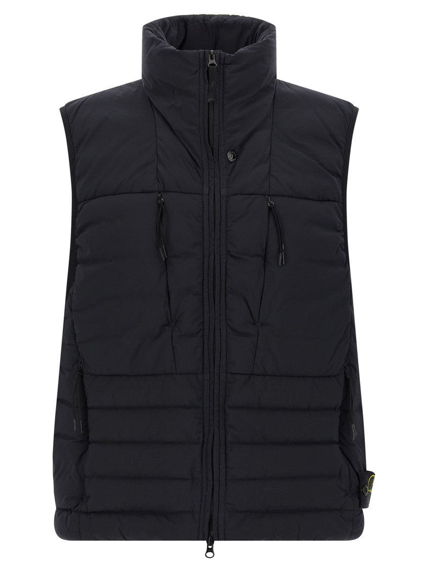 Dark Blue Sleeveless Jacket 1