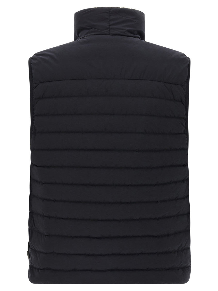 Dark Blue Sleeveless Jacket 2